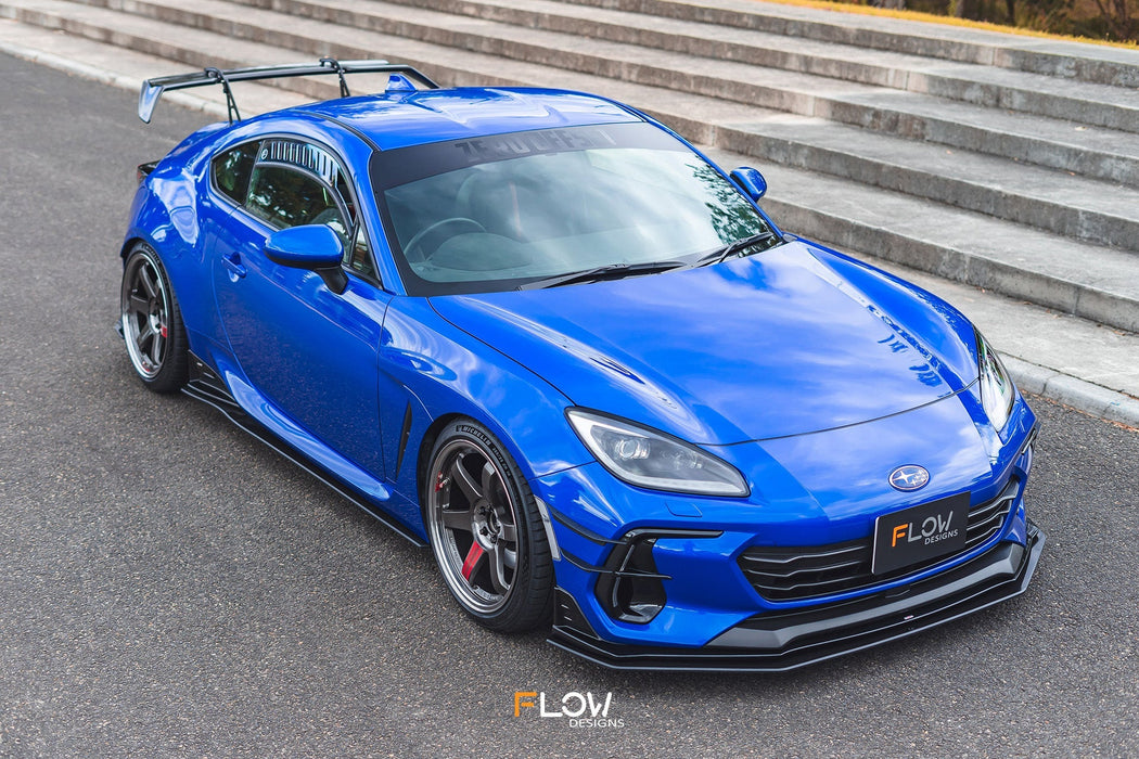 ZD8 BRZ STI Front Lip Splitter (GLOSS)-Flow Designs