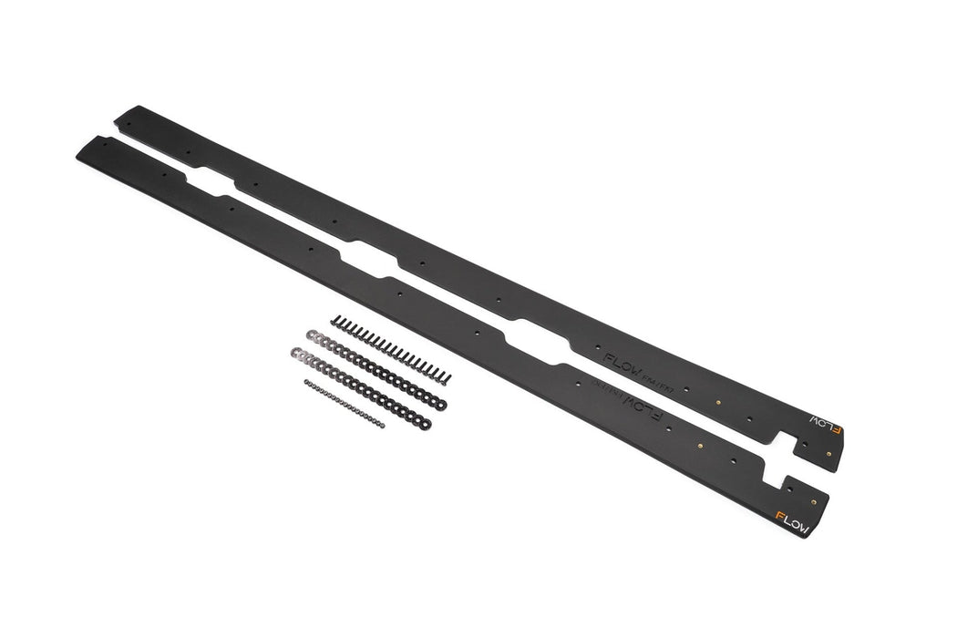 FK4/FK7 Civic RS Hatch PFL Side Skirt Splitters (Pair)-Flow Designs
