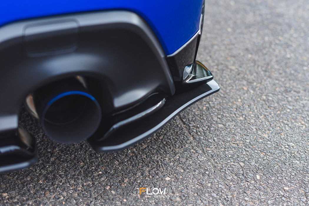 ZD8 BRZ STI Rear Spats (GLOSS; Pair)-Flow Designs
