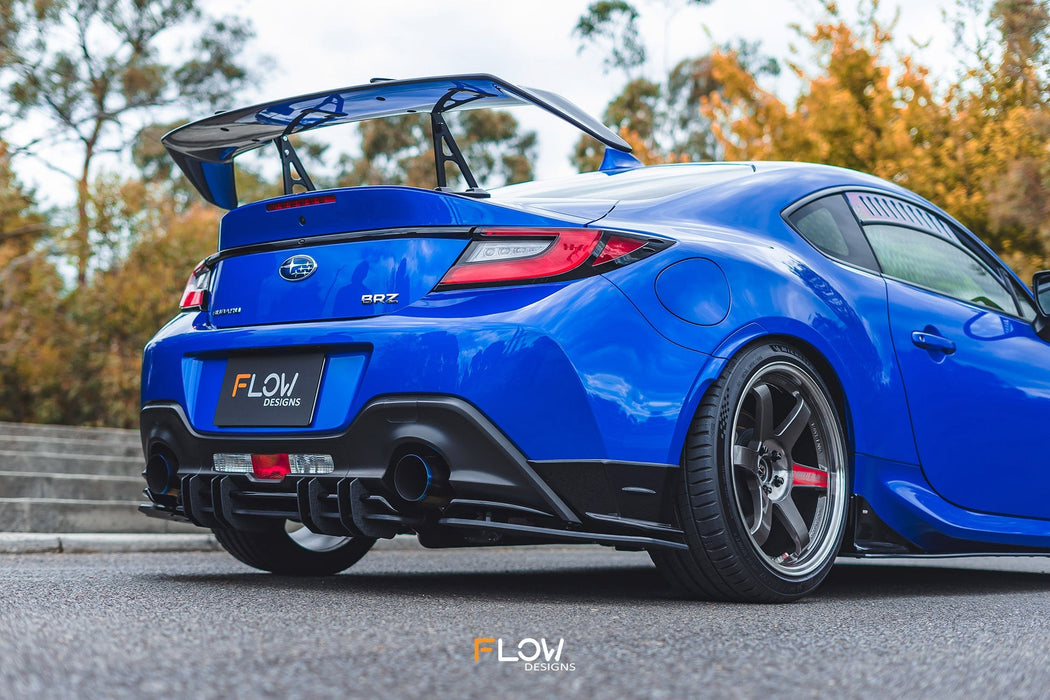 ZD8 BRZ STI Flow-Lock Rear Diffuser (GLOSS)-Flow Designs