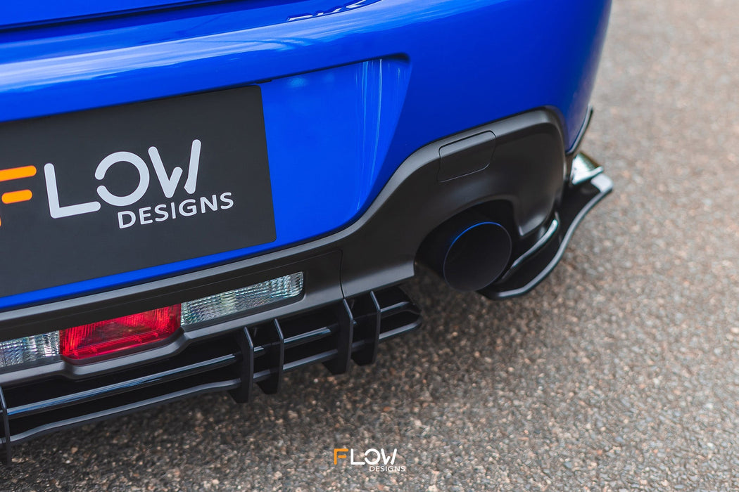 ZD8 BRZ STI Rear Spats (GLOSS; Pair)-Flow Designs