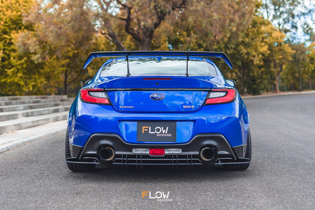 ZD8 BRZ STI Flow-Lock Rear Diffuser (GLOSS)-Flow Designs