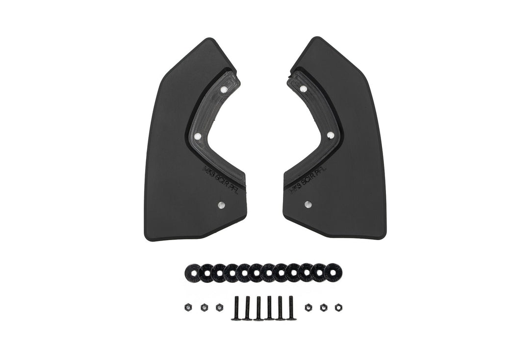 Scirocco R PFL V3 Rear Spats (Pair)-Flow Designs