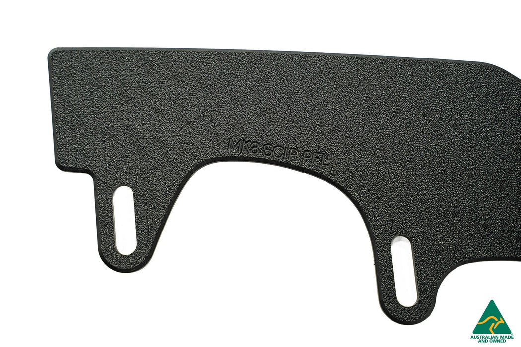 Scirocco R PFL V3 Front Lip Splitter Extensions (Pair)-Flow Designs