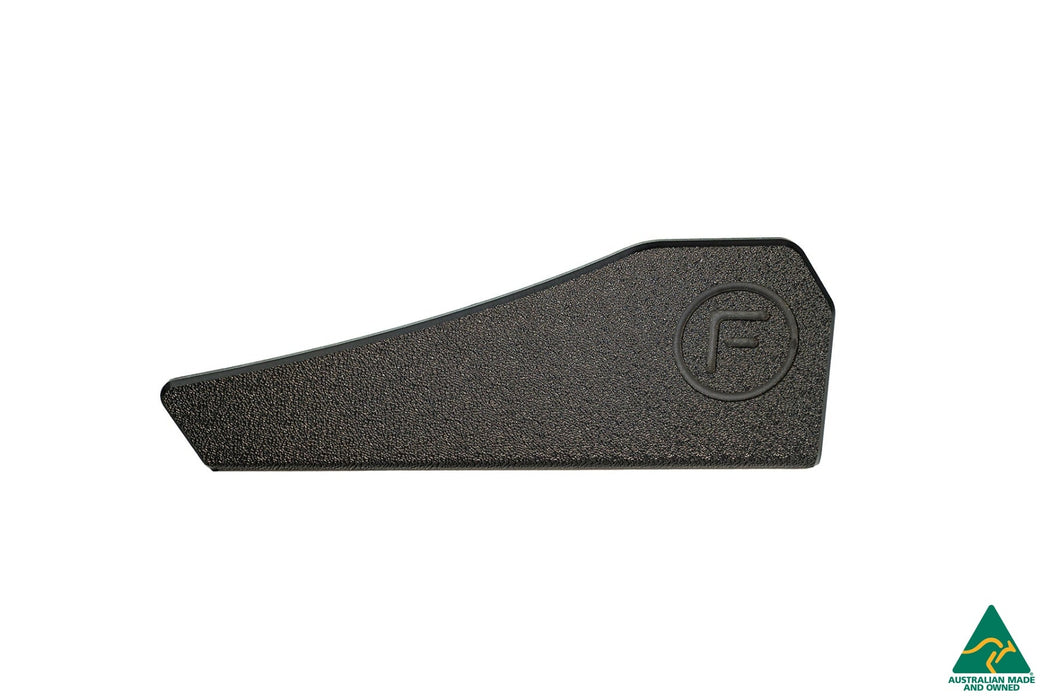 Scirocco R FL V3 Front Lip Splitter Winglets (Pair)-Flow Designs