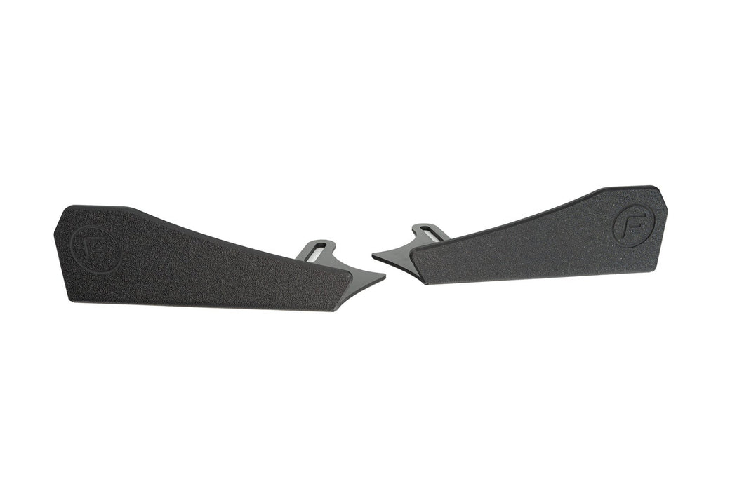 Scirocco R PFL V3 Front Lip Splitter Winglets (Pair)-Flow Designs