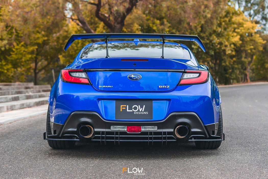 ZD8 BRZ STI Flow-Lock Rear Diffuser (TEXTURED)-Flow Designs