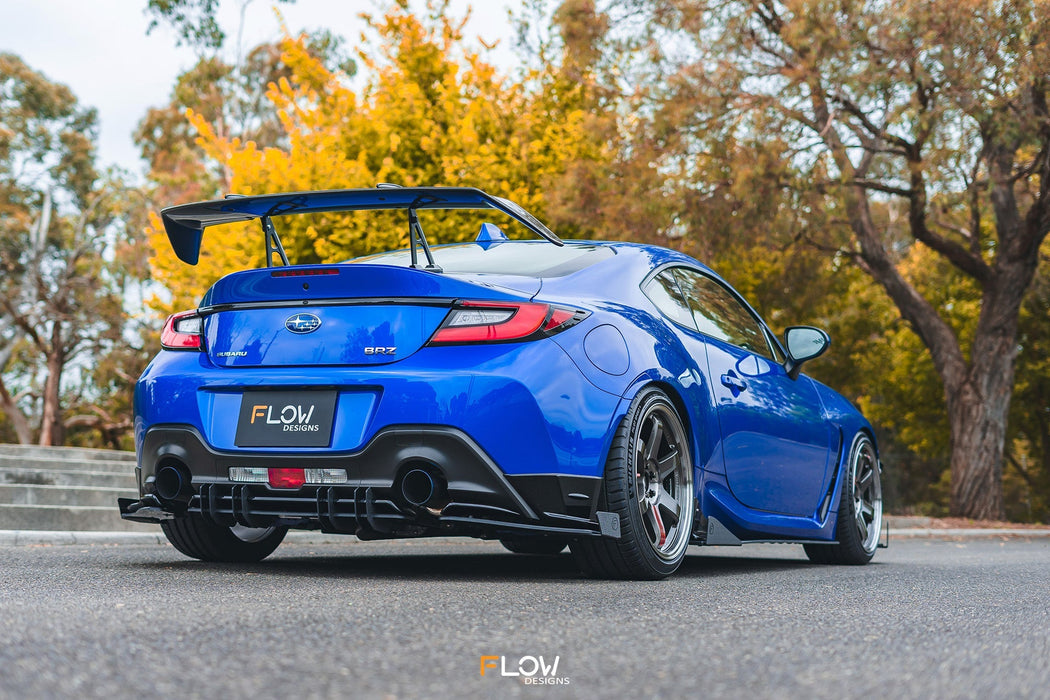 ZD8 BRZ STI Rear Spat Winglets (Pair)-Flow Designs