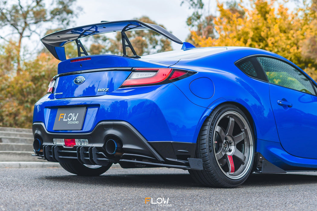 ZD8 BRZ STI Rear Spat Winglets (Pair)-Flow Designs
