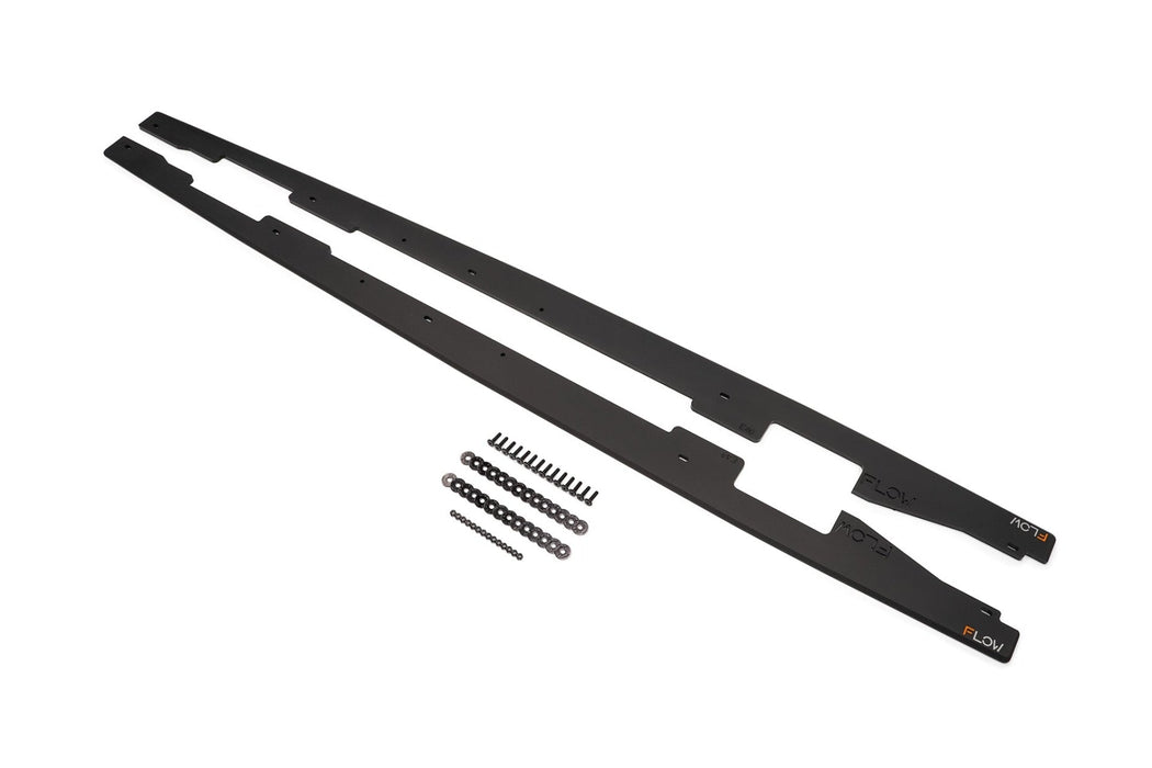 BMW E46 M-Tech Side Splitters (Pair)-Flow Designs