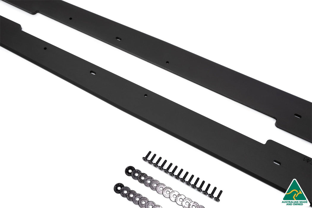 BMW E46 M-Tech Side Splitters (Pair)-Flow Designs