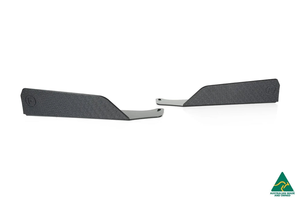 VF Commodore S1 Ute Side Skirt Splitter Winglets (Pair)-Flow Designs
