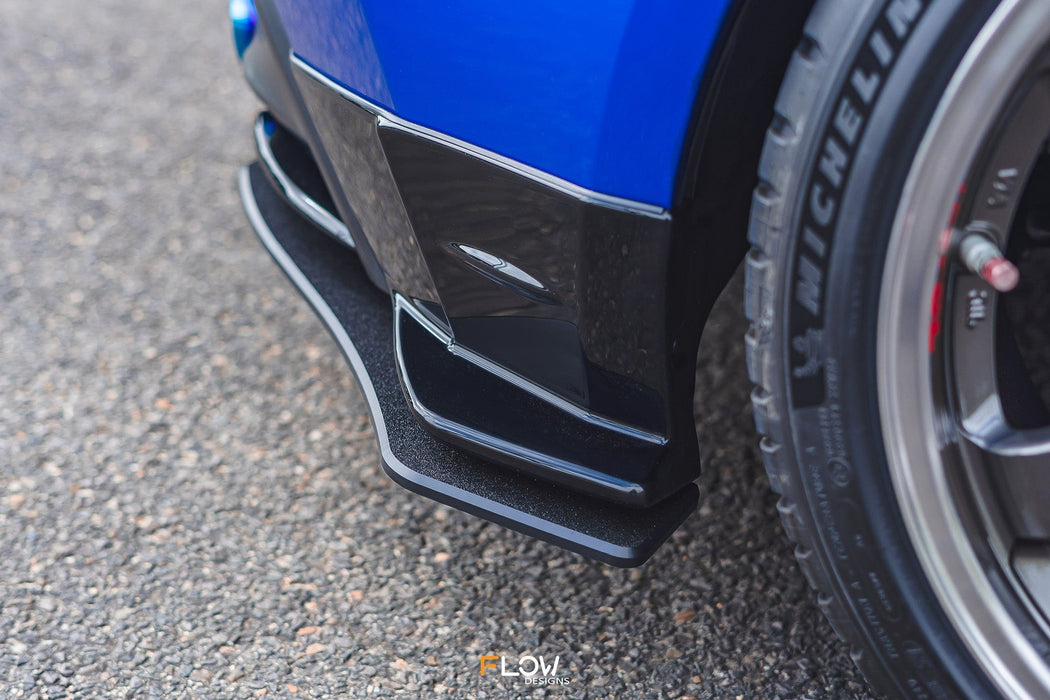 ZD8 BRZ STI Rear Spats (TEXTURED; Pair)-Flow Designs