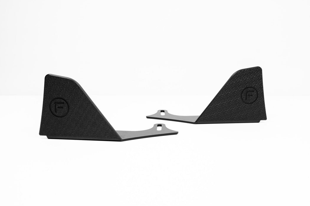 ZD8 BRZ STI Front Lip Splitter Winglets (Pair)-Flow Designs