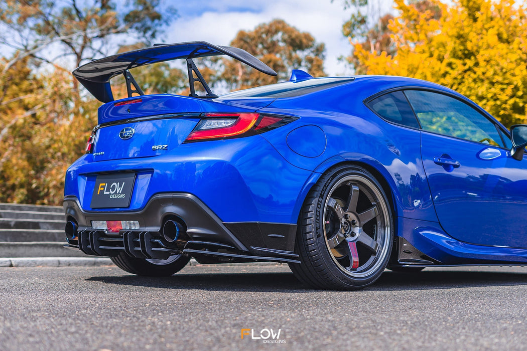 ZD8 BRZ STI Flow-Lock Rear Diffuser (TEXTURED)-Flow Designs