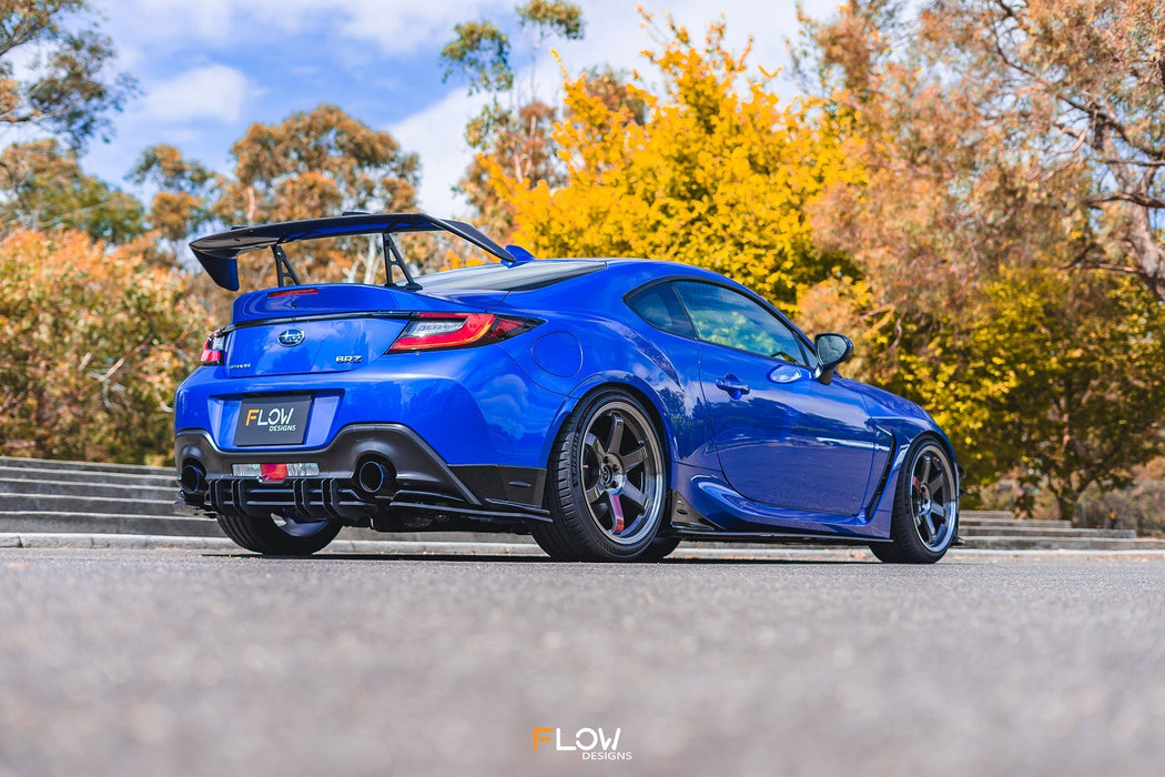 ZD8 BRZ STI Flow-Lock Rear Diffuser (TEXTURED)-Flow Designs