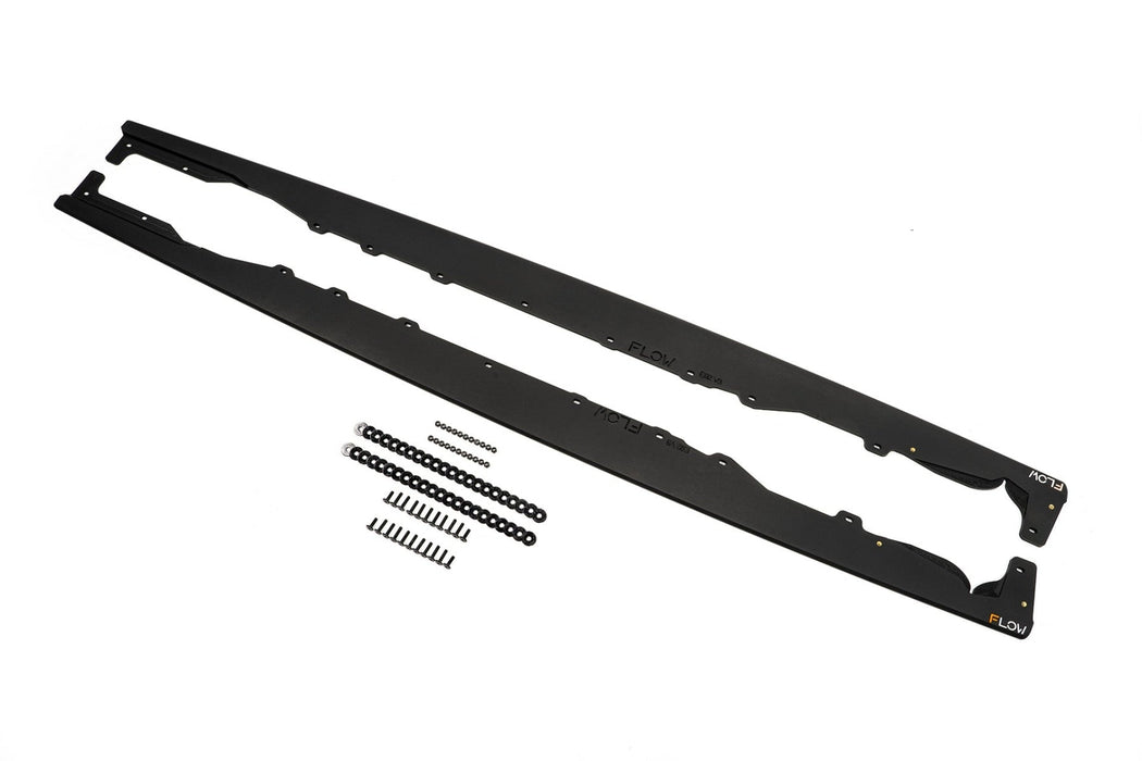 E92 M Sport Side Skirt Splitters V3 (Pair)-Flow Designs