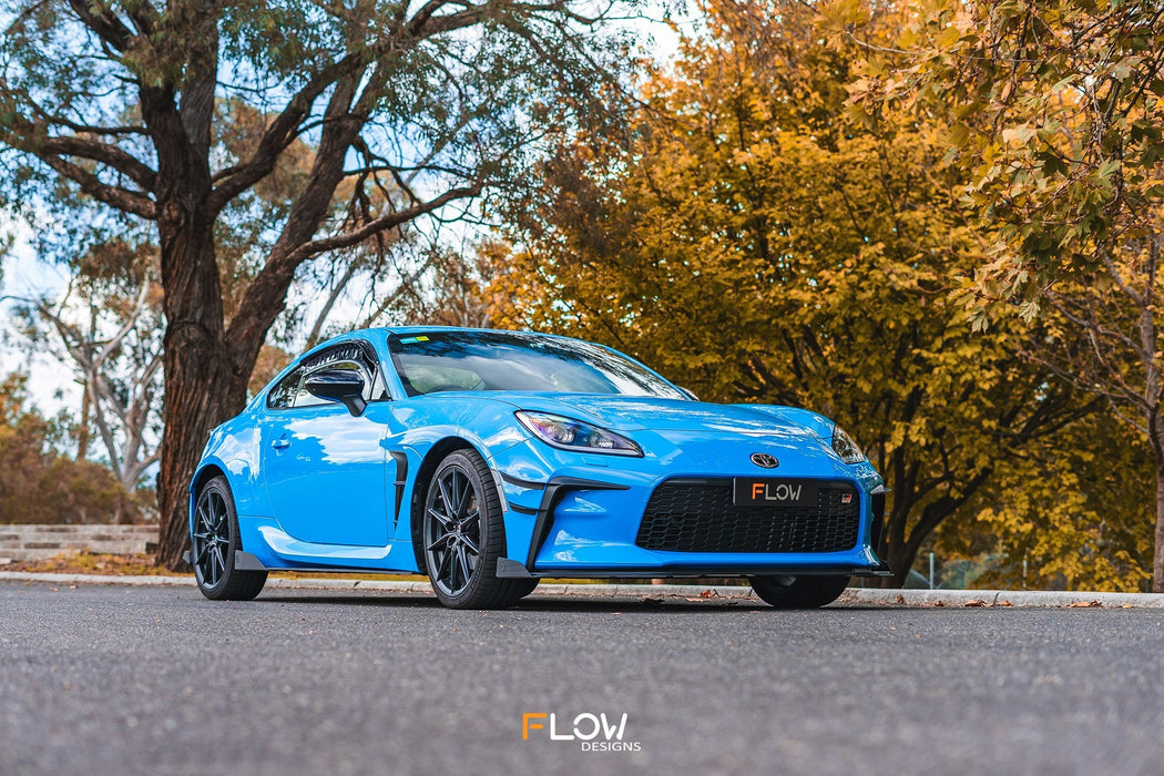 ZN8 GR86 Front Lip Splitter (TEXTURED)-Flow Designs