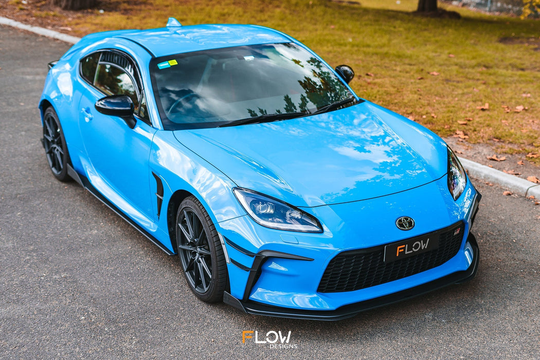 ZN8 GR86 Front Lip Splitter Winglets (Pair)-Flow Designs