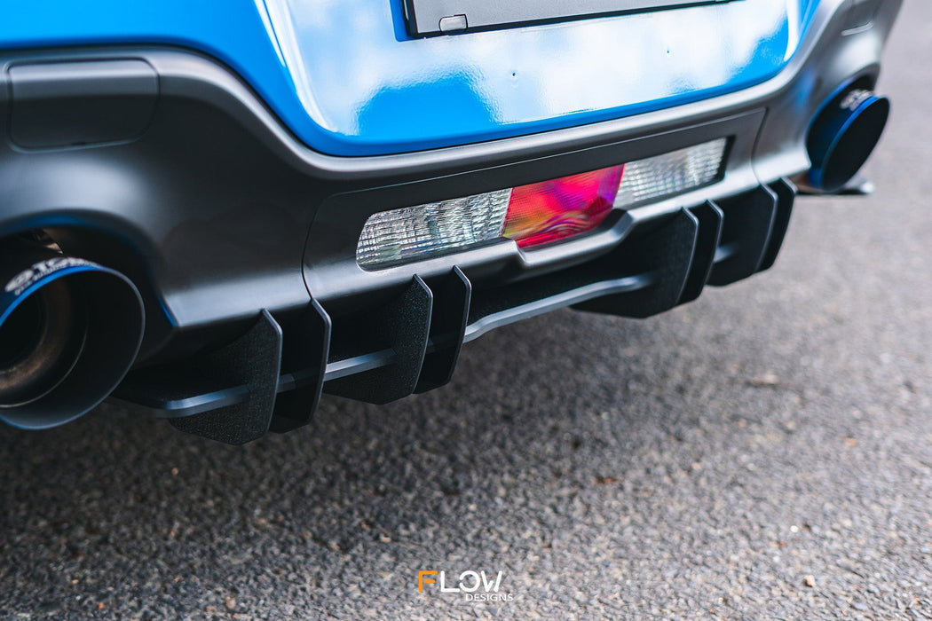 ZN8 GR86 Flow-Lock Rear Diffuser (TEXTURED)-Flow Designs