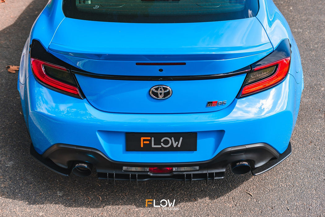 ZN8 GR86 Rear Spats (TEXTURED; Pair)-Flow Designs