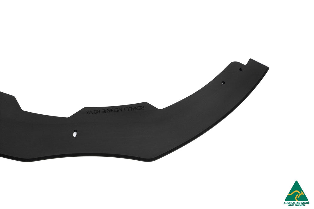 Renault Megane RS275 Front Splitter V2-Flow Designs