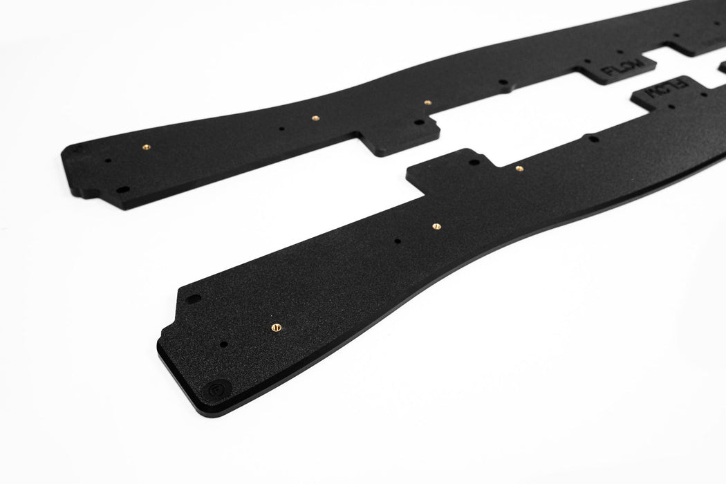 ZD8 BRZ STI Side Skirt Splitters (TEXTURED: Pair)-Flow Designs
