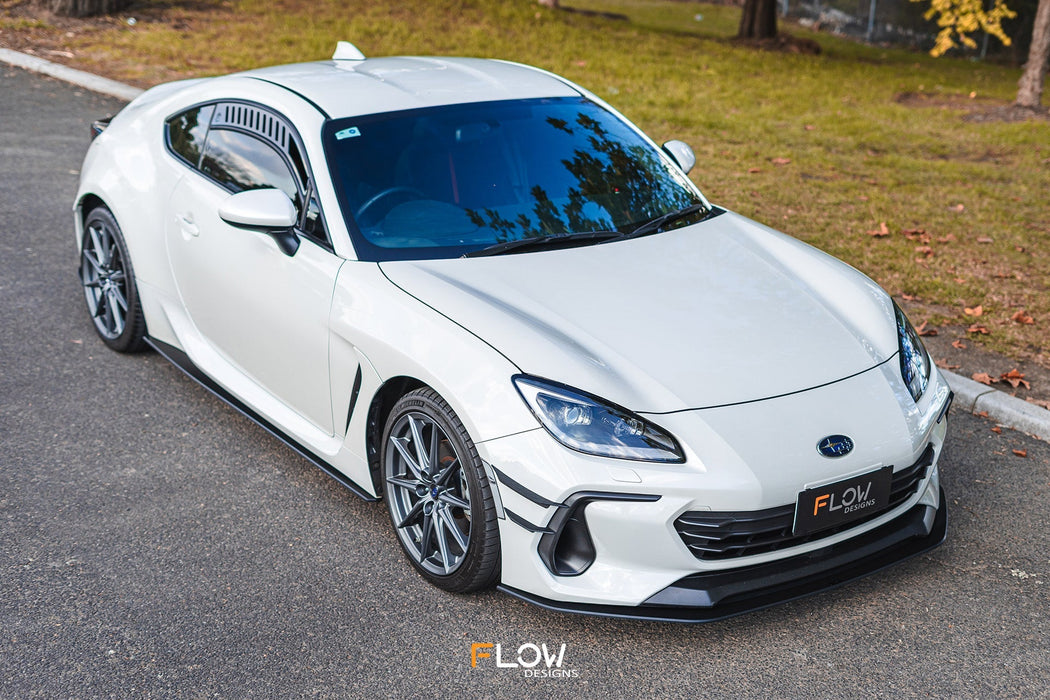 ZD8 BRZ Front Lip Splitter (GLOSS)-Flow Designs