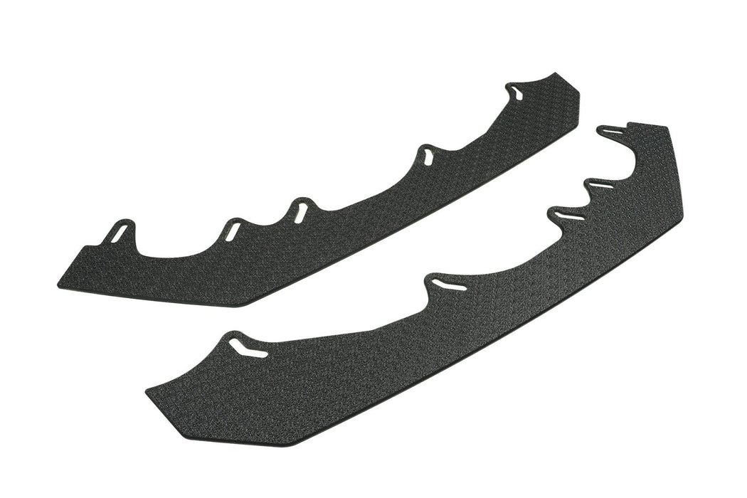 Scirocco R FL V3 Front Lip Splitter Extensions (Pair)-Flow Designs