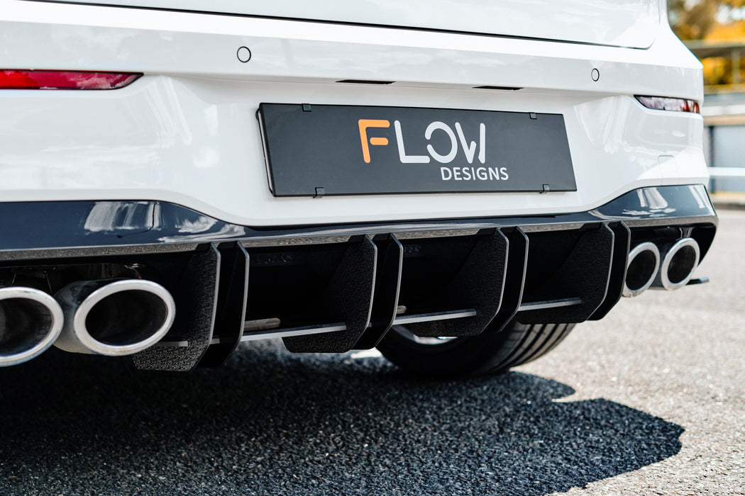 MK8 Golf R Flow-Lock Rear Diffuser-Flow Designs