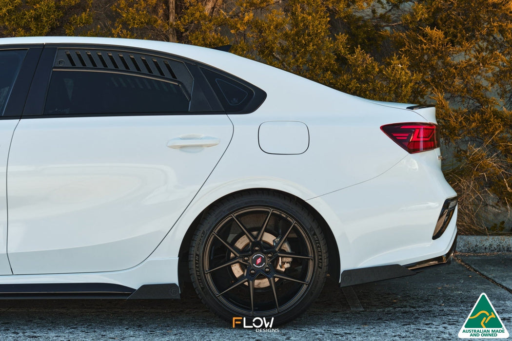 Cerato GT Sedan PFL Rear Window Vents (Pair)-Flow Designs