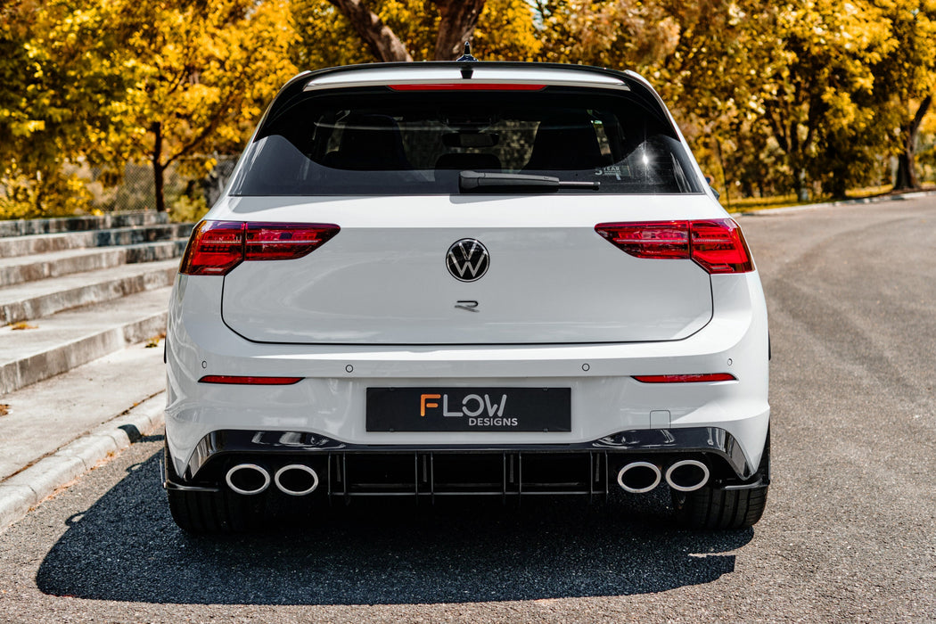 MK8 Golf R Flow-Lock Rear Diffuser-Flow Designs