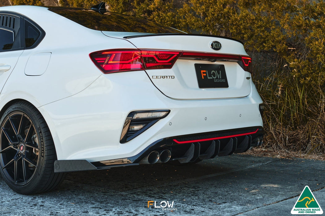 Cerato GT Sedan PFL Flow-Lock Rear Diffuser-Flow Designs