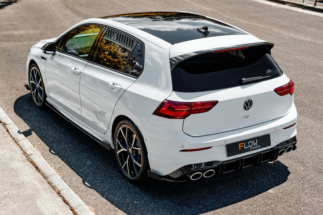 MK8 Golf R Flow-Lock Rear Diffuser-Flow Designs