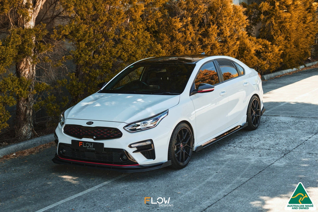 Cerato GT PFL Front Lip Splitter Winglets (Pair)-Flow Designs