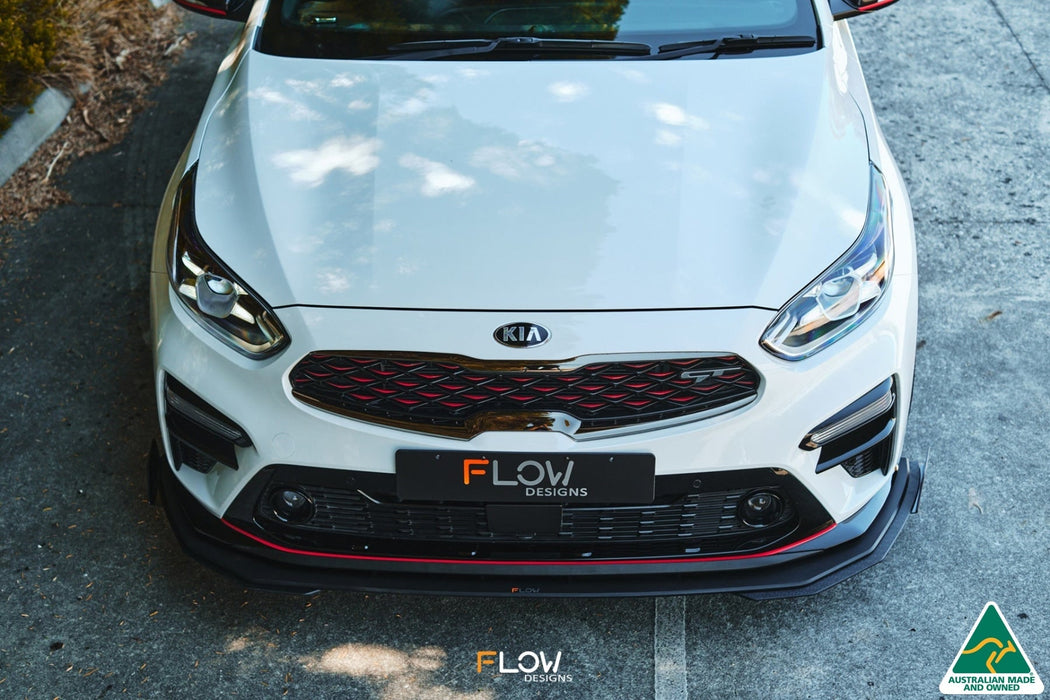 Cerato GT PFL Front Lip Splitter Extensions (Pair)-Flow Designs