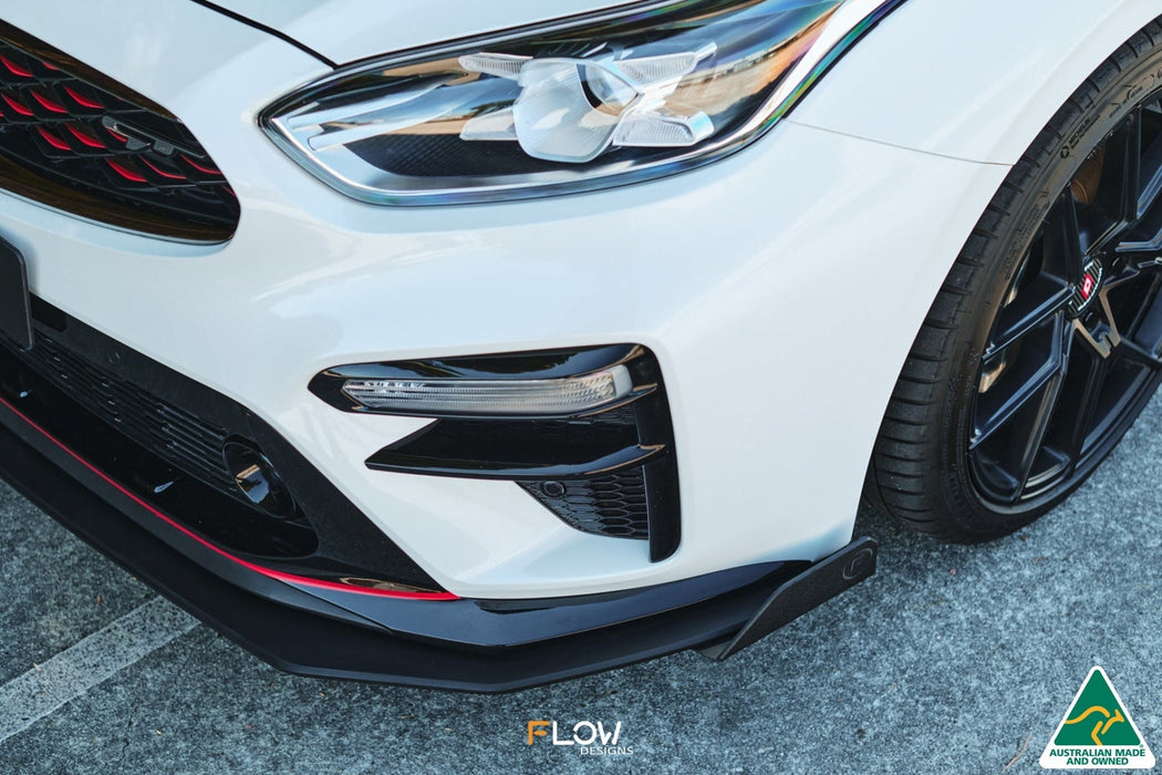 Cerato GT PFL Front Lip Splitter Winglets (Pair)-Flow Designs