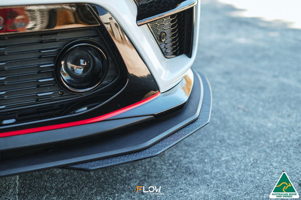 Cerato GT PFL Front Lip Splitter & Reinforcement Brackets-Flow Designs