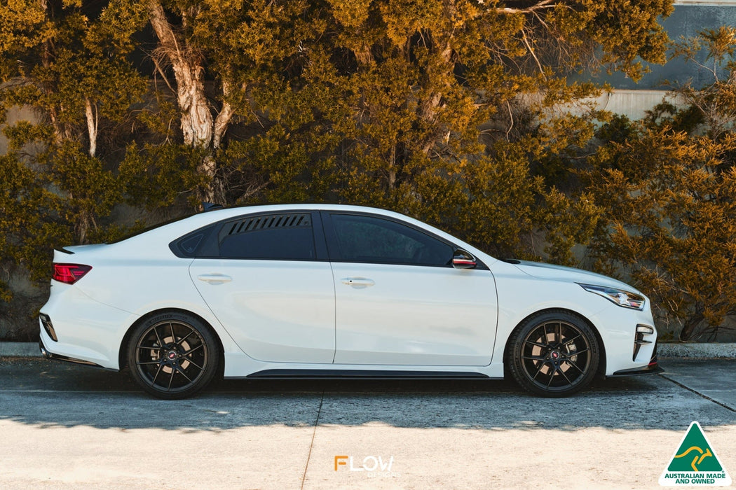 Cerato GT Sedan PFL Rear Window Vents (Pair)-Flow Designs
