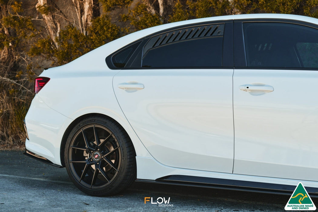 Cerato GT Sedan PFL Rear Window Vents (Pair)-Flow Designs