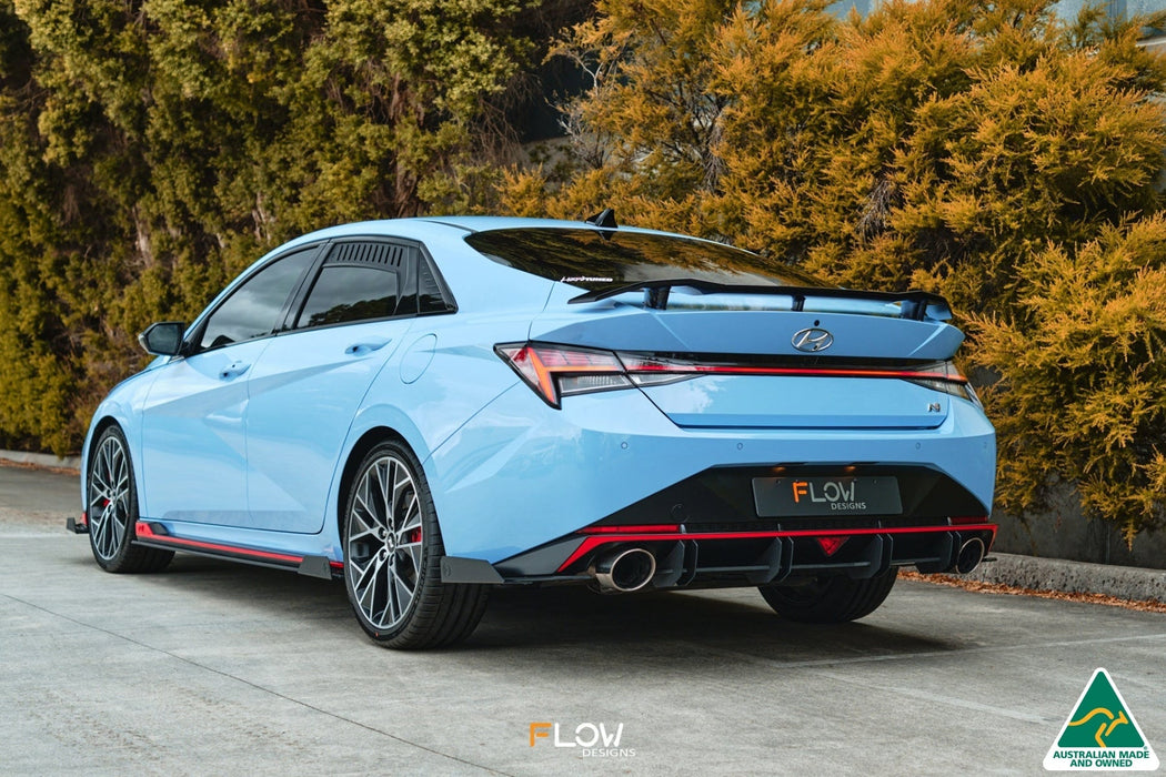 CN7 Elantra N Sedan 2021 Rear Spat Winglets (Pair)-Flow Designs
