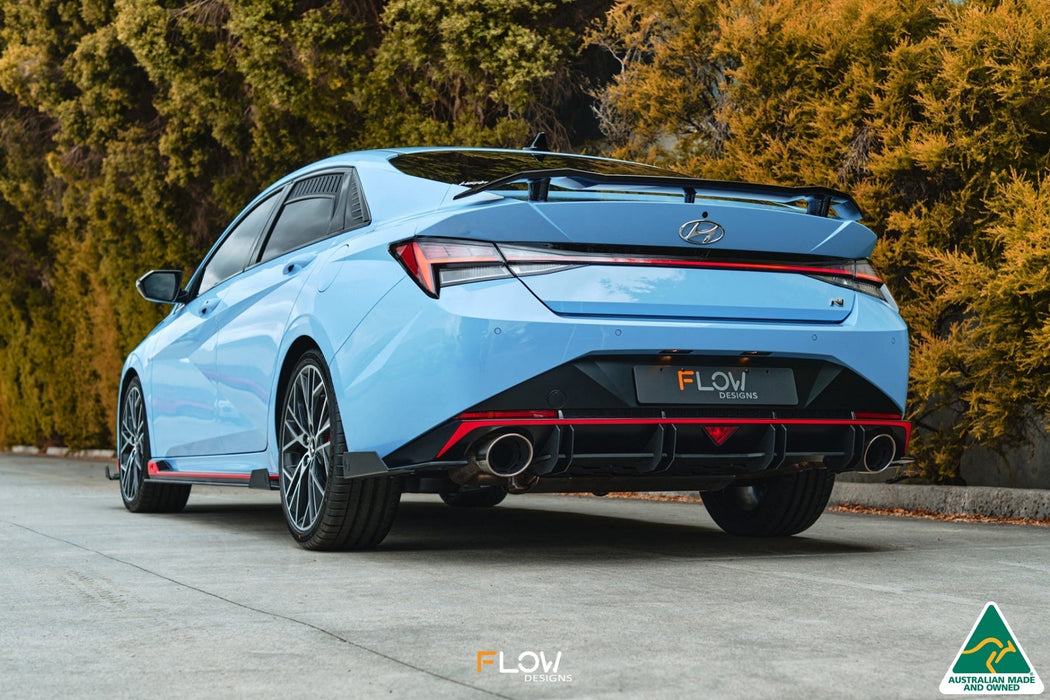 CN7 i30N Sedan 2021 Flow-Lock Rear Diffuser-Flow Designs