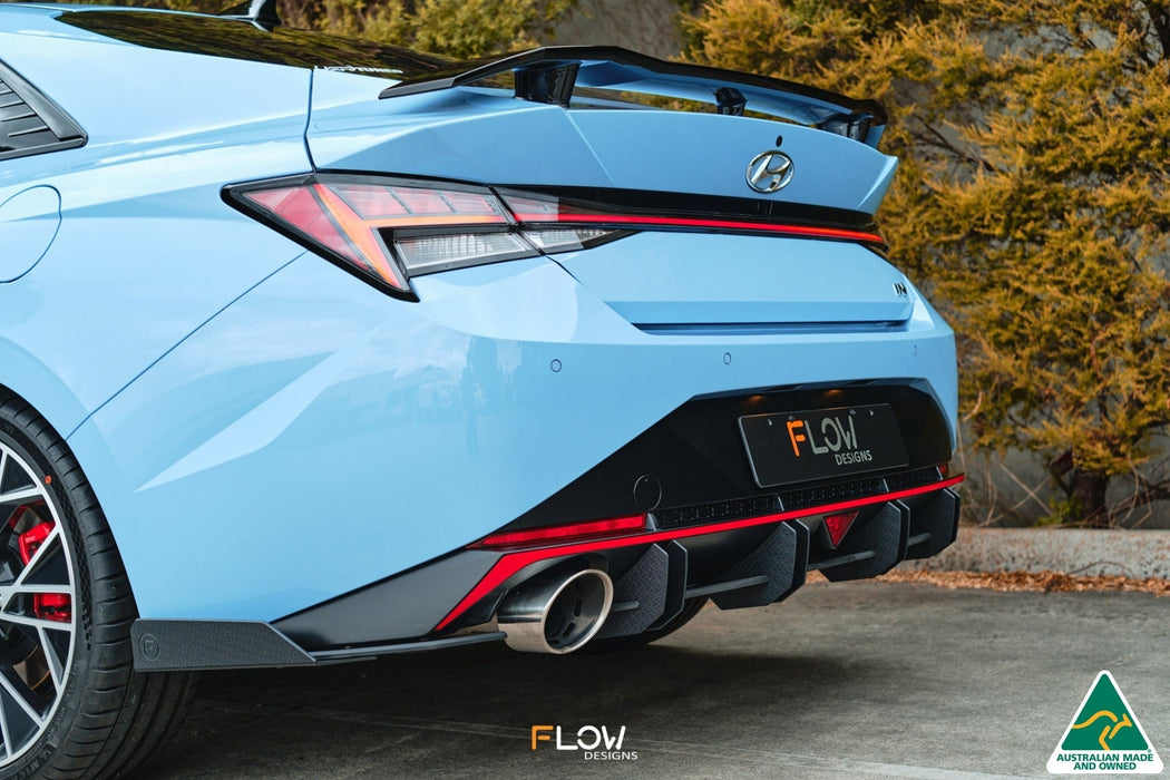CN7 i30N Sedan 2021 Flow-Lock Rear Diffuser-Flow Designs