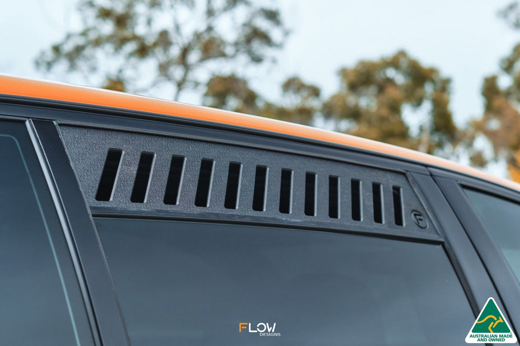 VF Commodore Wagon Rear Window Vents (Pair)-Flow Designs