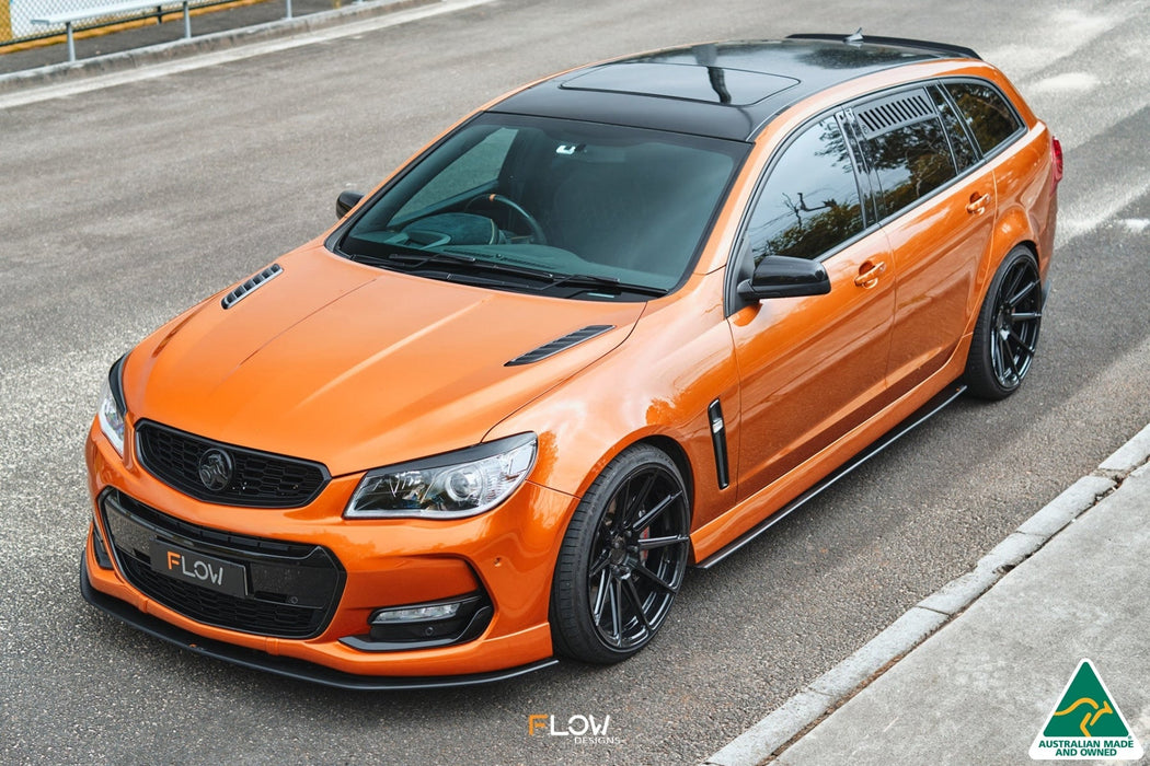 VF Commodore S2 Wagon Front Lip Splitter-Flow Designs