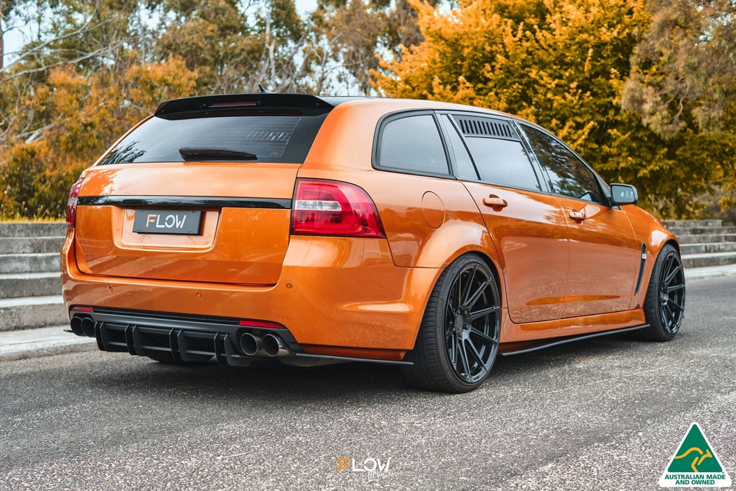 VF Commodore Wagon Rear Spoiler Extension-Flow Designs