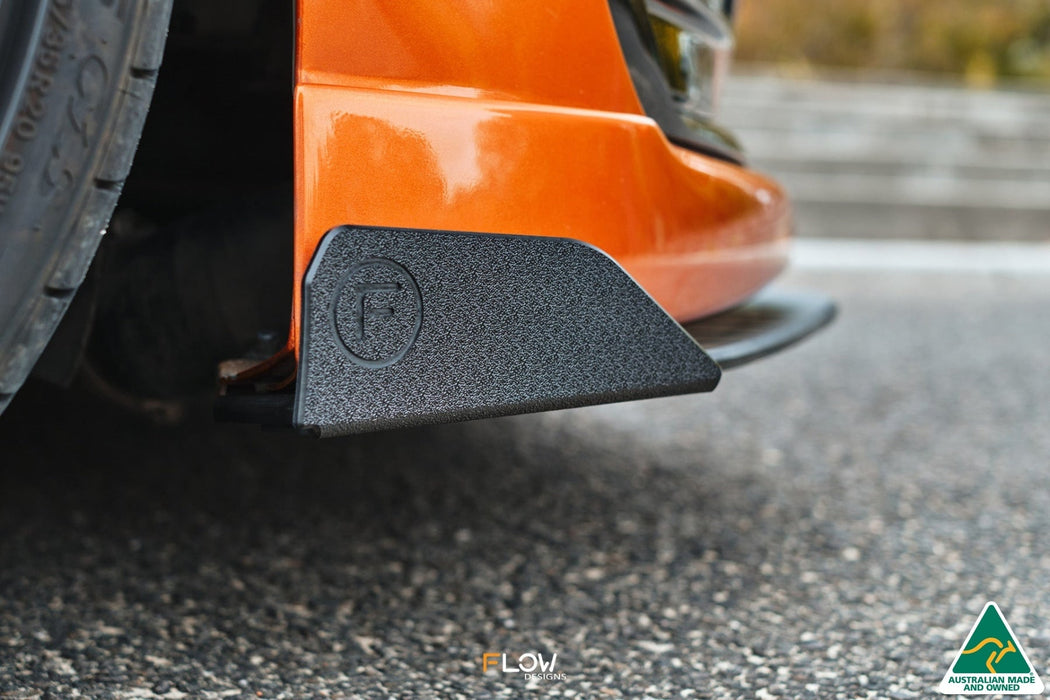VF Commodore S2 Wagon Front Lip Splitter Winglets (Pair)-Flow Designs
