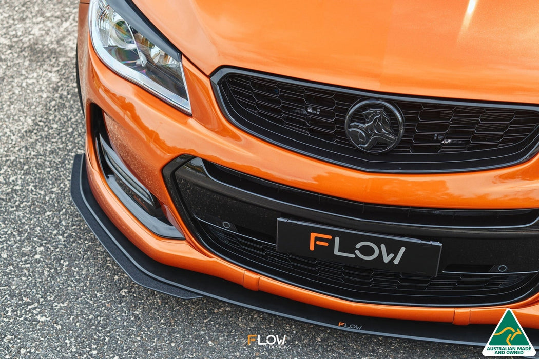 VF Commodore S2 Wagon Front Lip Splitter Extensions (Pair)-Flow Designs