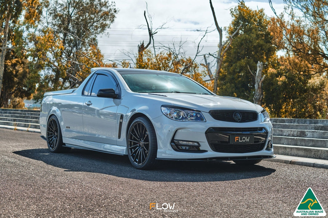 VF Commodore S2 Ute Front Lip Splitter-Flow Designs