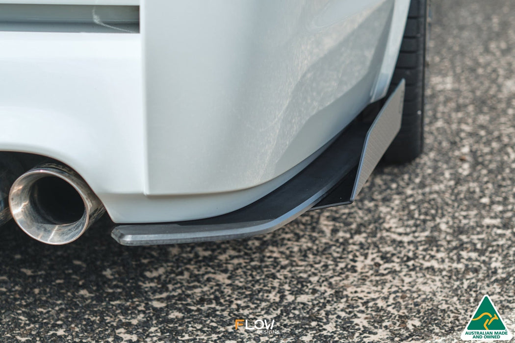 VF Commodore S2 Ute Rear Spat Winglets (Pair)-Flow Designs
